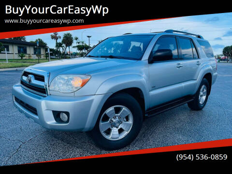 2007 Toyota 4Runner for sale at BuyYourCarEasyWp in Fort Myers FL