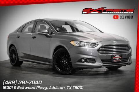 2013 Ford Fusion for sale at EXTREME SPORTCARS INC in Addison TX