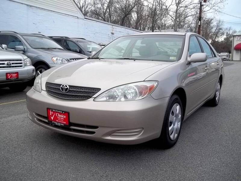 2004 Toyota Camry for sale at 1st Choice Auto Sales in Fairfax VA