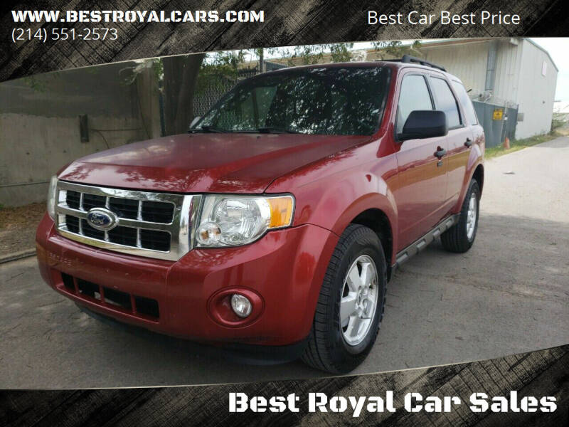 2012 Ford Escape for sale at Best Royal Car Sales in Dallas TX