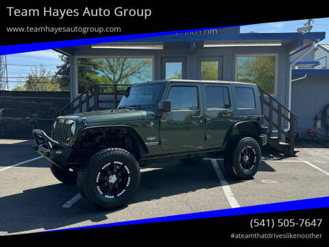 2007 Jeep Wrangler Unlimited for sale at Team Hayes Auto Group in Eugene OR