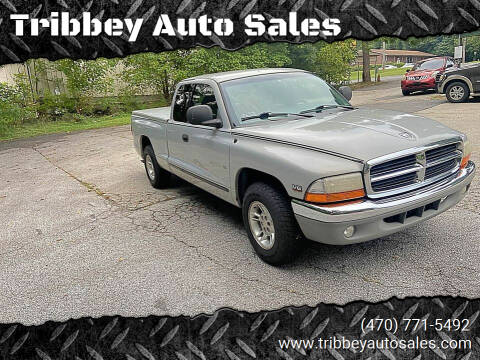 1998 Dodge Dakota for sale at Tribbey Auto Sales in Stockbridge GA