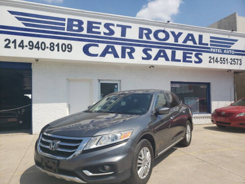 2013 Honda Crosstour for sale at Best Royal Car Sales in Dallas TX