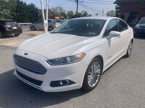 2014 Ford Fusion Hybrid for sale at Sam's Auto in Akron PA
