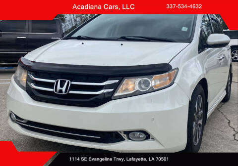 2016 Honda Odyssey for sale at Acadiana Cars in Lafayette LA