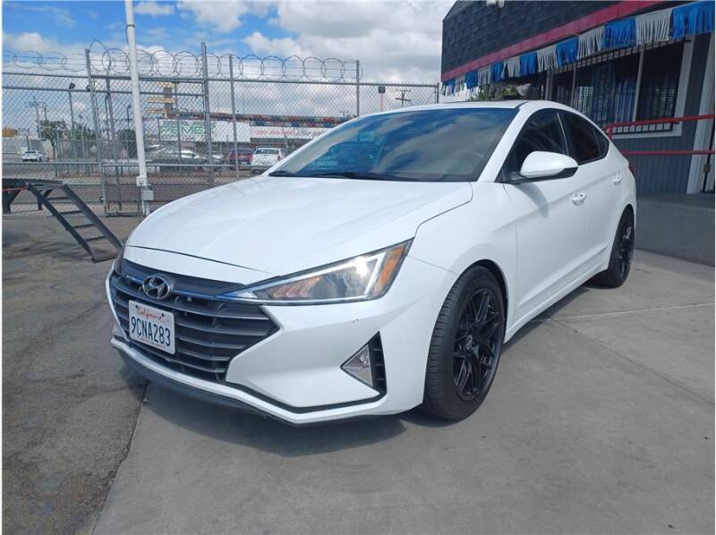 2019 Hyundai Elantra for sale at CHAMPION MOTORZ in Fresno CA