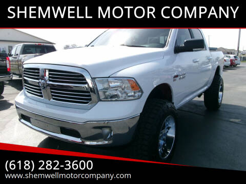 2018 RAM 1500 for sale at SHEMWELL MOTOR COMPANY in Red Bud IL