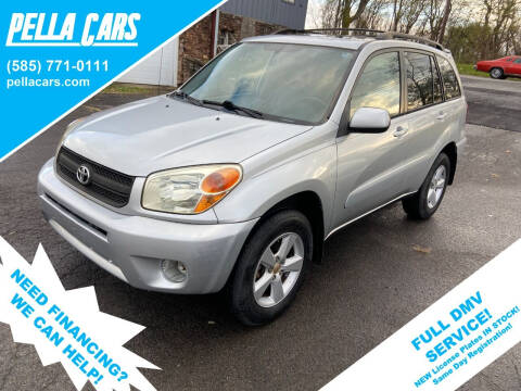 2004 Toyota RAV4 for sale at Pella Cars LLC in Brockport NY