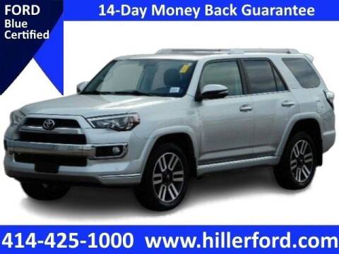 2016 Toyota 4Runner for sale at HILLER FORD INC in Franklin WI