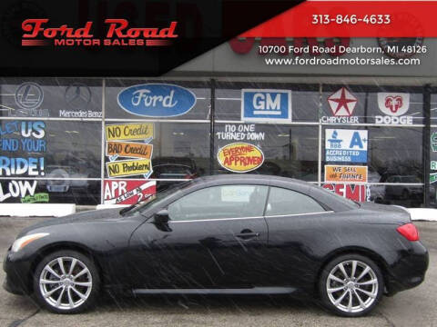 2010 Infiniti G37 Convertible for sale at Ford Road Motor Sales in Dearborn MI