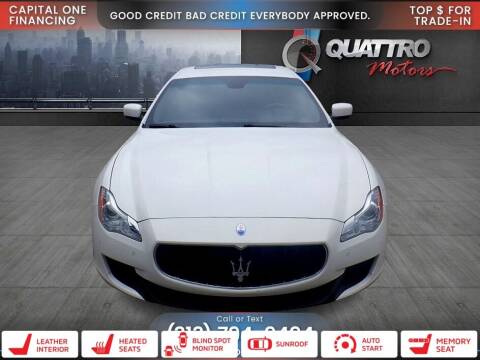 2016 Maserati Quattroporte for sale at Quattro Motors in Redford MI