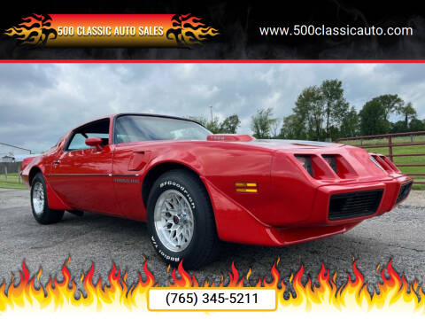 1979 Pontiac Firebird Trans Am for sale at 500 CLASSIC AUTO SALES in Knightstown IN