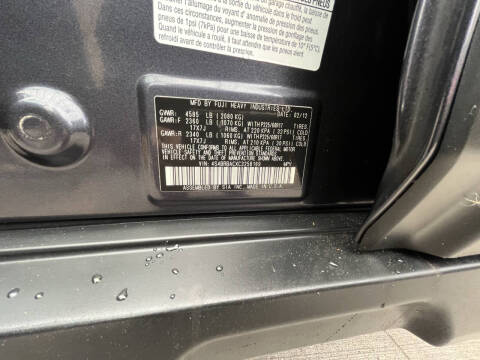 2012 Subaru Outback 2.5i