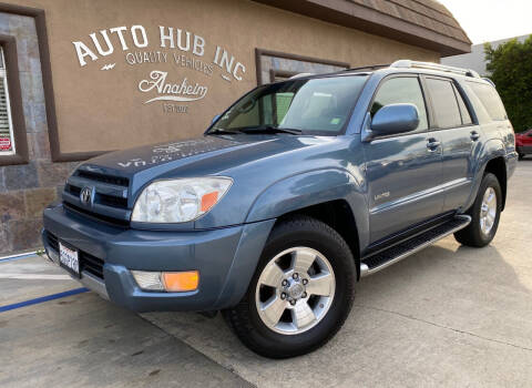 2004 Toyota 4Runner for sale at Auto Hub, Inc. in Anaheim CA