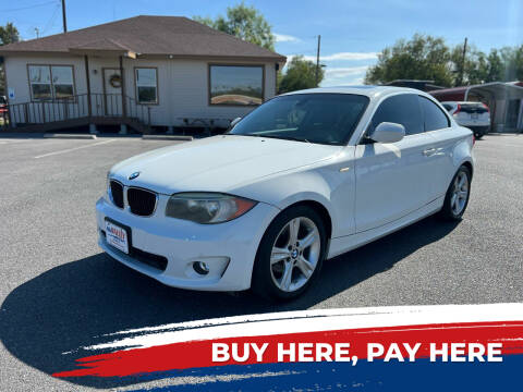 2013 BMW 1 Series for sale at Mid Valley Motors in La Feria TX