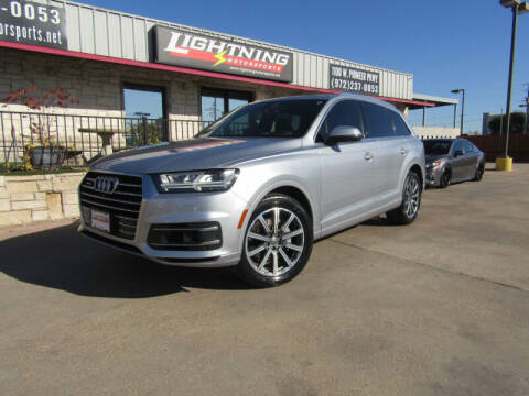 2018 Audi Q7 for sale at Lightning Motorsports in Grand Prairie TX