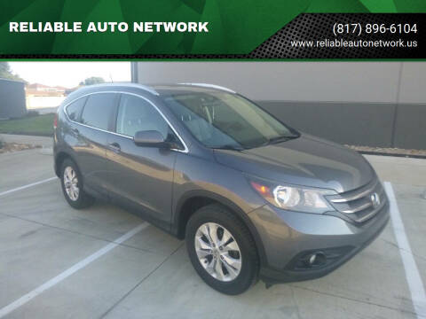 2014 Honda CR-V for sale at RELIABLE AUTO NETWORK in Arlington TX