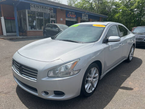 2009 Nissan Maxima for sale at CENTRAL AUTO GROUP in Raritan NJ