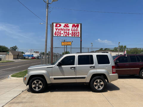 2008 Jeep Liberty for sale at D & M Vehicle LLC in Oklahoma City OK