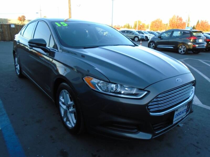 2015 Ford Fusion for sale at Choice Auto & Truck in Sacramento CA