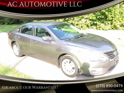 2015 Nissan Altima for sale at AC AUTOMOTIVE LLC in Hopkinsville KY