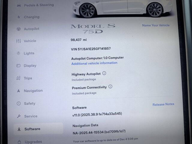 2016 Tesla Model S 75D