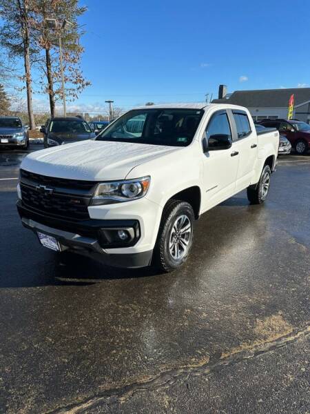 2021 Chevrolet Colorado for sale at BELKNAP SUBARU in Tilton NH