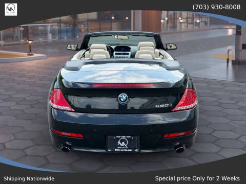 2008 BMW 6 Series 650i