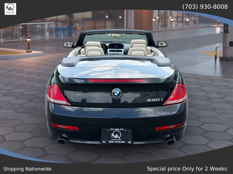 2008 BMW 6 Series 650i