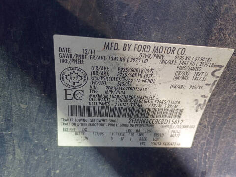 2012 Ford Flex SEL