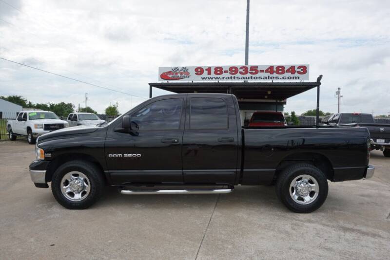 2003 Dodge Ram Pickup 2500 for sale at Ratts Auto Sales in Collinsville OK