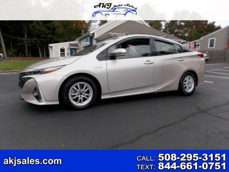 2020 Toyota Prius Prime for sale at AKJ Auto Sales in West Wareham MA