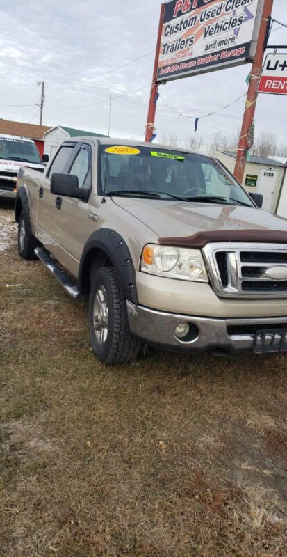 2007 Ford F-150 for sale at P & T SALES in Clear Lake IA