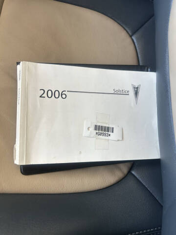 2006 Pontiac Solstice