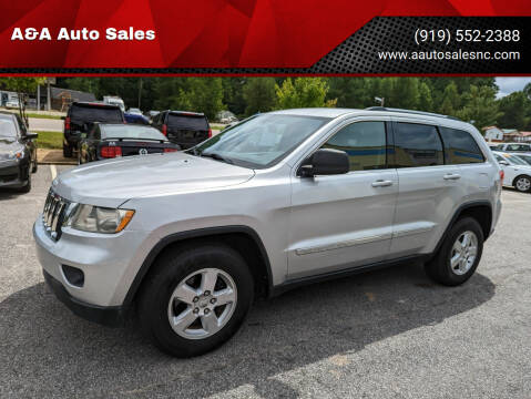 2012 Jeep Grand Cherokee for sale at A&A Auto Sales in Fuquay Varina NC