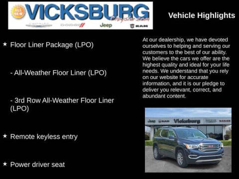 2017 GMC Acadia SLE-2