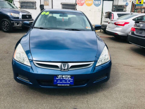 2006 Honda Accord for sale at JFC Motors Inc. in Newark NJ