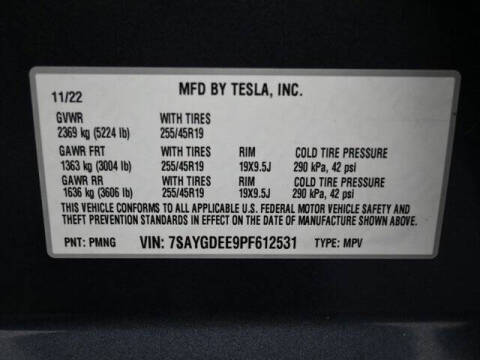 2023 Tesla Model Y Long Range