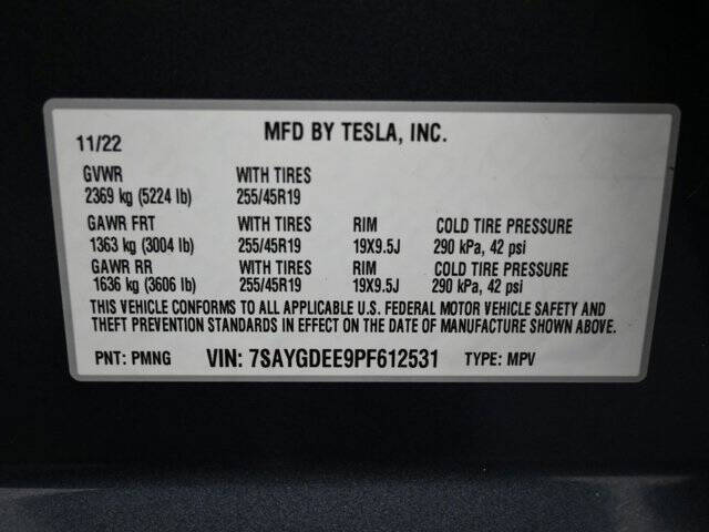 2023 Tesla Model Y Long Range