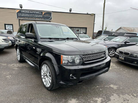 2013 Land Rover Range Rover Sport for sale at Virginia Auto Mall in Woodford VA