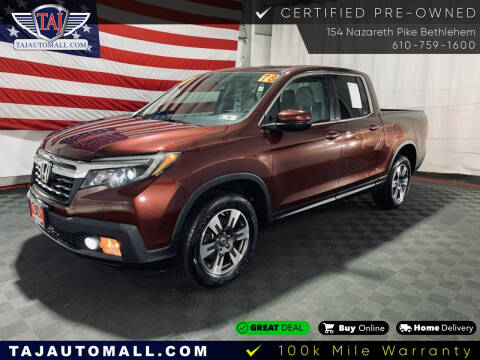 2017 Honda Ridgeline for sale at Taj Auto Mall in Bethlehem PA