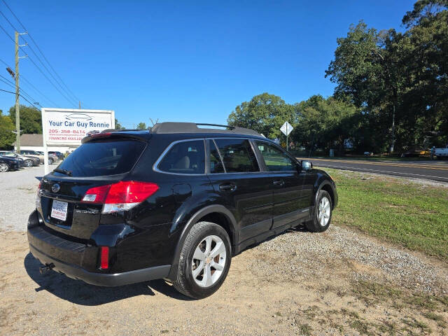 2013 Subaru Outback for sale at YOUR CAR GUY RONNIE in Alabaster, AL