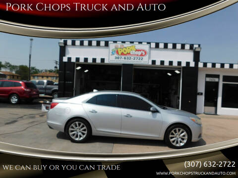 2013 Chevrolet Malibu for sale at Pork Chops Truck and Auto in Cheyenne WY