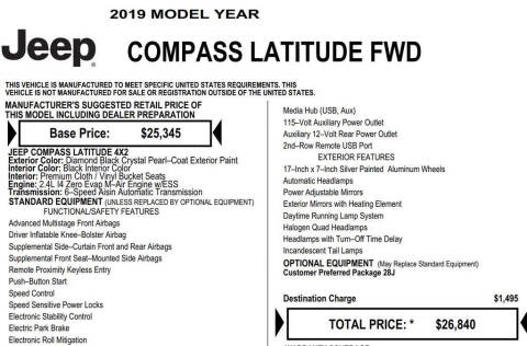 2019 Jeep Compass Latitude