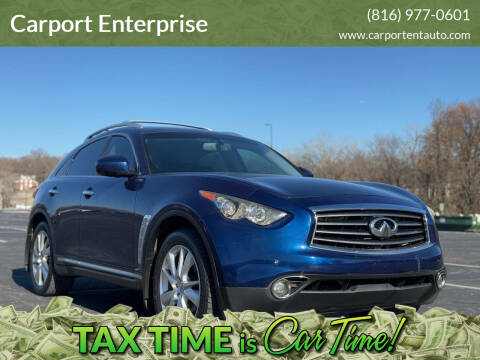 2013 Infiniti FX37 for sale at Carport Enterprise - 6336 State Ave in Kansas City KS