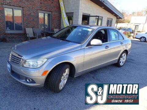 2008 Mercedes-Benz C-Class for sale at S & J Motor Co Inc. in Merrimack NH