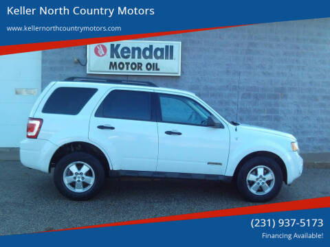 2008 Ford Escape for sale at Keller North Country Motors in Howard City MI