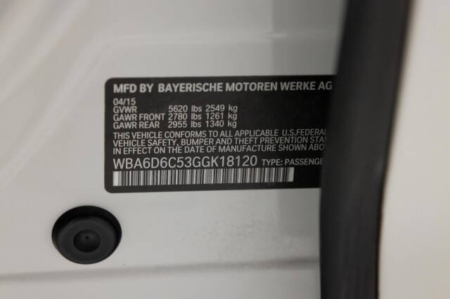 2016 BMW 6 Series ALPINA B6 xDrive Gran Coupe