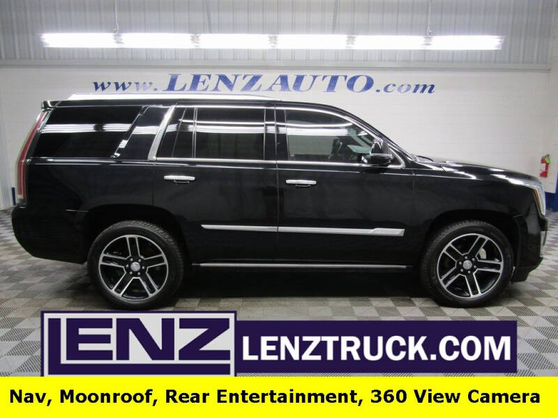 2019 Cadillac Escalade for sale at LENZ TRUCK CENTER in Fond Du Lac WI