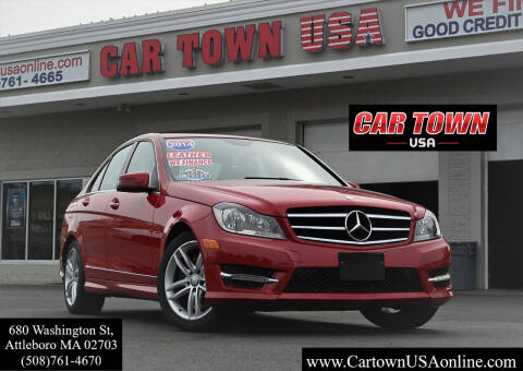 2014 Mercedes-Benz C-Class for sale at Car Town USA in Attleboro MA